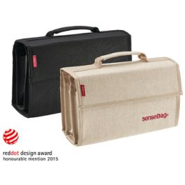 transotype Portefeuille "senseBag" pour 72 crayons, noir