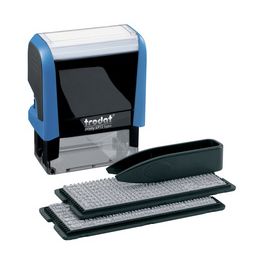 trodat Kit tampon à encrage automatique Typo Printy 4912