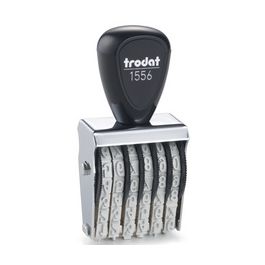 trodat Numéroteur 6 positions, taille empreinte: 4 x 26 mm