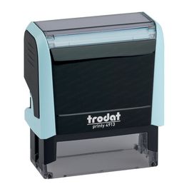 trodat Tampon automatique à texte Printy 4913 4.0, bleu