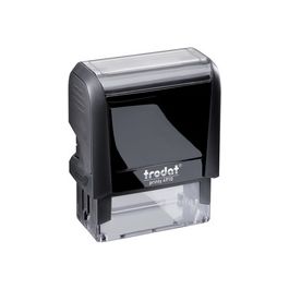 trodat Tampon pour texte Printy 4910 4.0, 3 lignes, noir