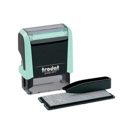 trodat Textstempel-Set Printy 4911 Typomatic, pastell-grün