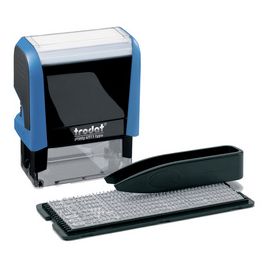 trodat Textstempelautomat Typo Printy Set 4911, 3 Zeilen