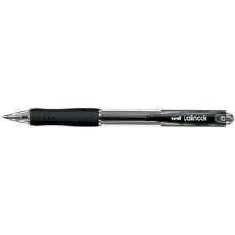 uni-ball Stylo bille rétractable Laknock, large, noir