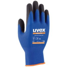 uvex Gants de travail athletic lite, bleu/anthracite, T. 8 x10