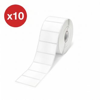 Étiquettes compatible RDS05E1 Brother - blanche - pack de 10