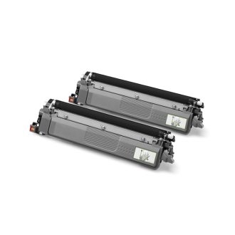 Brother - TN 248 XL BK - pack de 2 - toners compatibles
