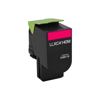 Toner compatible 24B6718 Lexmark - magenta