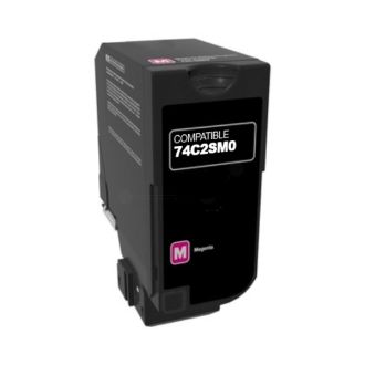 Toner compatible 74C2SM0 Lexmark - magenta