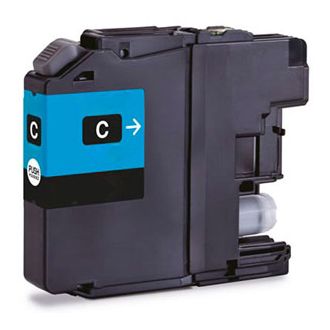Cartouche compatible LC3213C Brother - cyan
