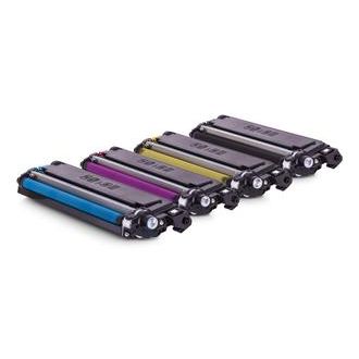 Toners compatible TN247CMYK Brother - multipack 4 couleurs : noir, cyan, magenta, jaune