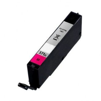Cartouche compatible 0333C001 / CLI-571 MXL Canon - magenta