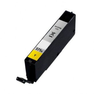 Cartouche compatible 0334C001 / CLI-571 YXL Canon - jaune