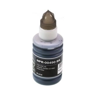 Bouteille d'encre compatible 0663C001 / GI-490 BK Canon - noire