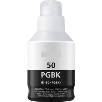 Bouteille d'encre compatible 3386C001 / GI-50 PGBK Canon - noire