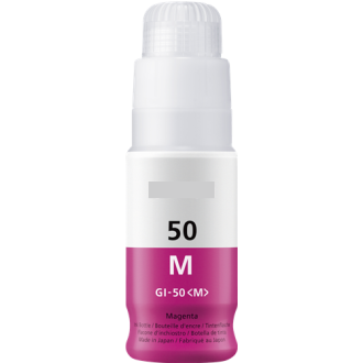 Bouteille d'encre compatible 3404C001 / GI-50 M Canon - magenta