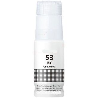 Bouteille d'encre compatible 4699C001 / GI-53 BK Canon - noire