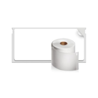 Ruban cassette compatible 11356 / S0722560 Dymo - blanc