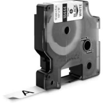 Ruban compatible 18444 / S0718600 Dymo - noir, blanc