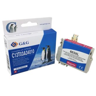 Cartouche compatible C13T03A34020 / 603XL Epson - magenta