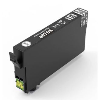 Cartouche compatible C13T07U140 / 407 Epson - noire