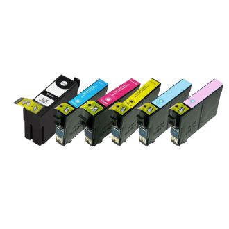 Cartouches compatibles 378XL / C13T37984010 Epson - Multipack 6 couleurs (BK,C,M,Y,PM,PC)