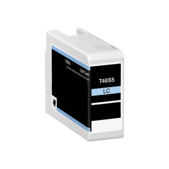 Cartouche compatible C13T46S500 / T46S5 Epson - cyan photo