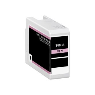 Cartouche compatible C13T46S600 / T46S6 Epson - magenta photo
