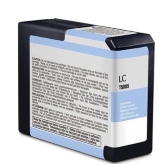 Cartouche compatible C13T580500 / T5805 Epson - cyan photo