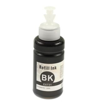 Bouteille d'encre compatible C13T67314A / T6731 Epson - noire