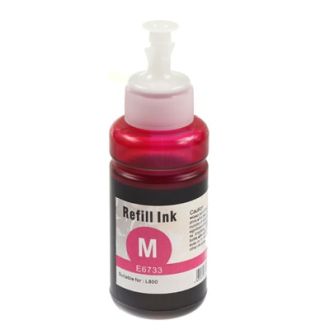 Bouteille d'encre compatible C13T67334A / T6733 Epson - magenta