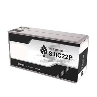 Cartouche compatible C33S020601 / SJI-C-22-P-(K) Epson - noire