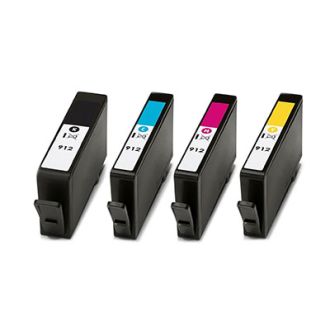 Cartouches compatibles 912XL / 3YP34AE HP - Multipack 4 couleurs (BK,C,M,Y)