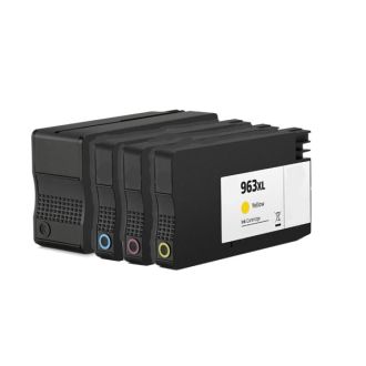 Cartouches compatibles 963XL / 3YP35AE HP - Multipack 4 couleurs (BK,C,M,Y)