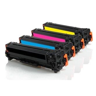 HP - CF 400-3 X / 201X - pack de 4 - toners compatibles