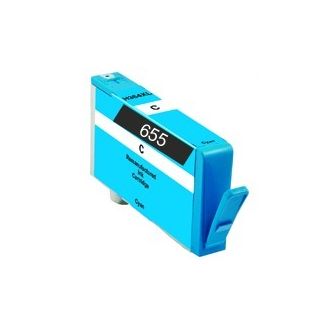 Cartouche compatible CZ110AE / 655 HP - cyan