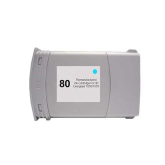 Cartouche compatible C4846A / 80 HP - cyan