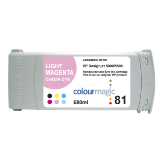 Cartouche compatible C4935A / 81 HP - magenta photo