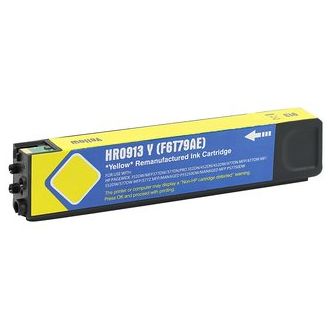 Cartouche compatible F6T79AE / 913A HP - jaune