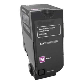 Toner compatible 75B20M0 Lexmark - magenta