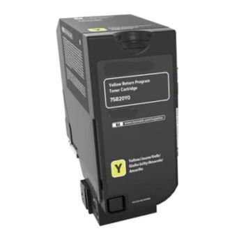 Toner compatible 75B20Y0 Lexmark - jaune