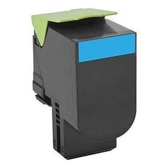 Toner compatible C242XC0 Lexmark - cyan
