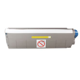 Toner compatible 41963605 OKI - jaune