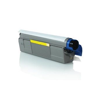 Toner compatible 45862837 OKI - jaune