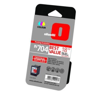 Cartouche compatible B0629 / IN704 Olivetti - multicouleur