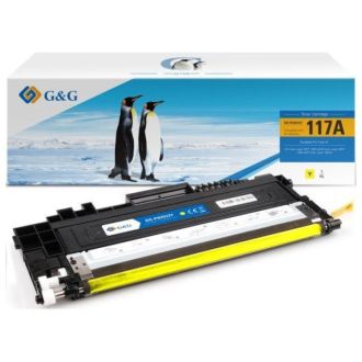 HP - W2070-3 / 117A - pack de 4 - toners compatibles