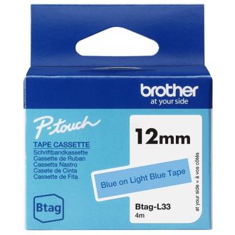 Ruban cassette d'origine BTAGL33 Brother - bleu clair