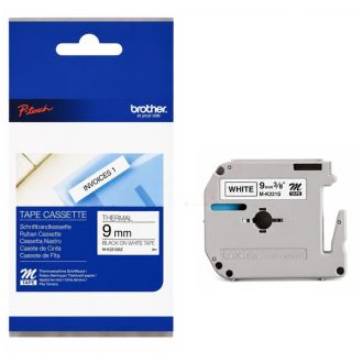 Ruban cassette d'origine MK221SBZ Brother - noir, blanc