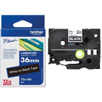 Ruban cassette d'origine TZE365 Brother - noir, blanc