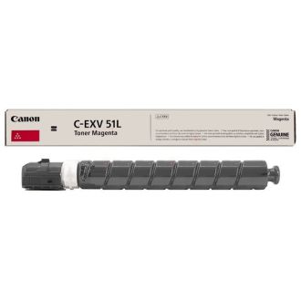 Toner d'origine 0486C002 / C-EXV 51 L M Canon - magenta